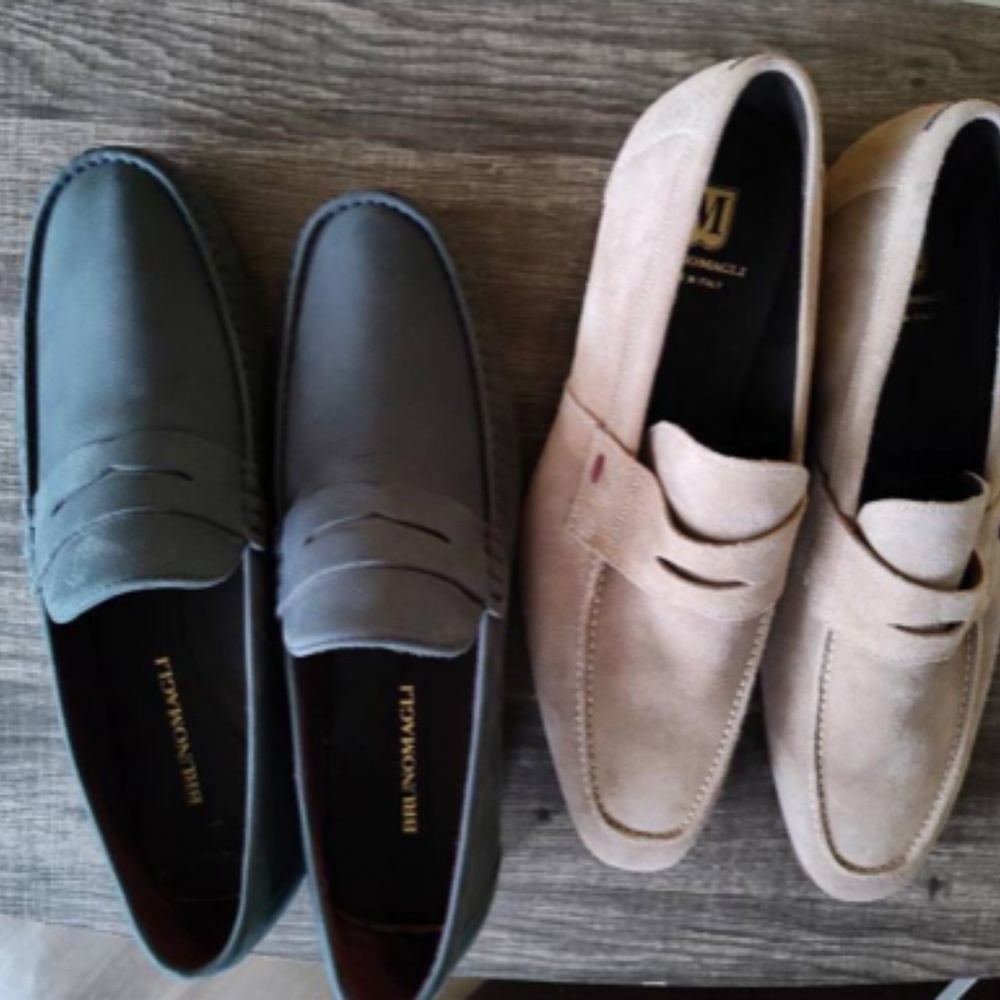 Two Pair of SZ12 Bruno Magli loafers